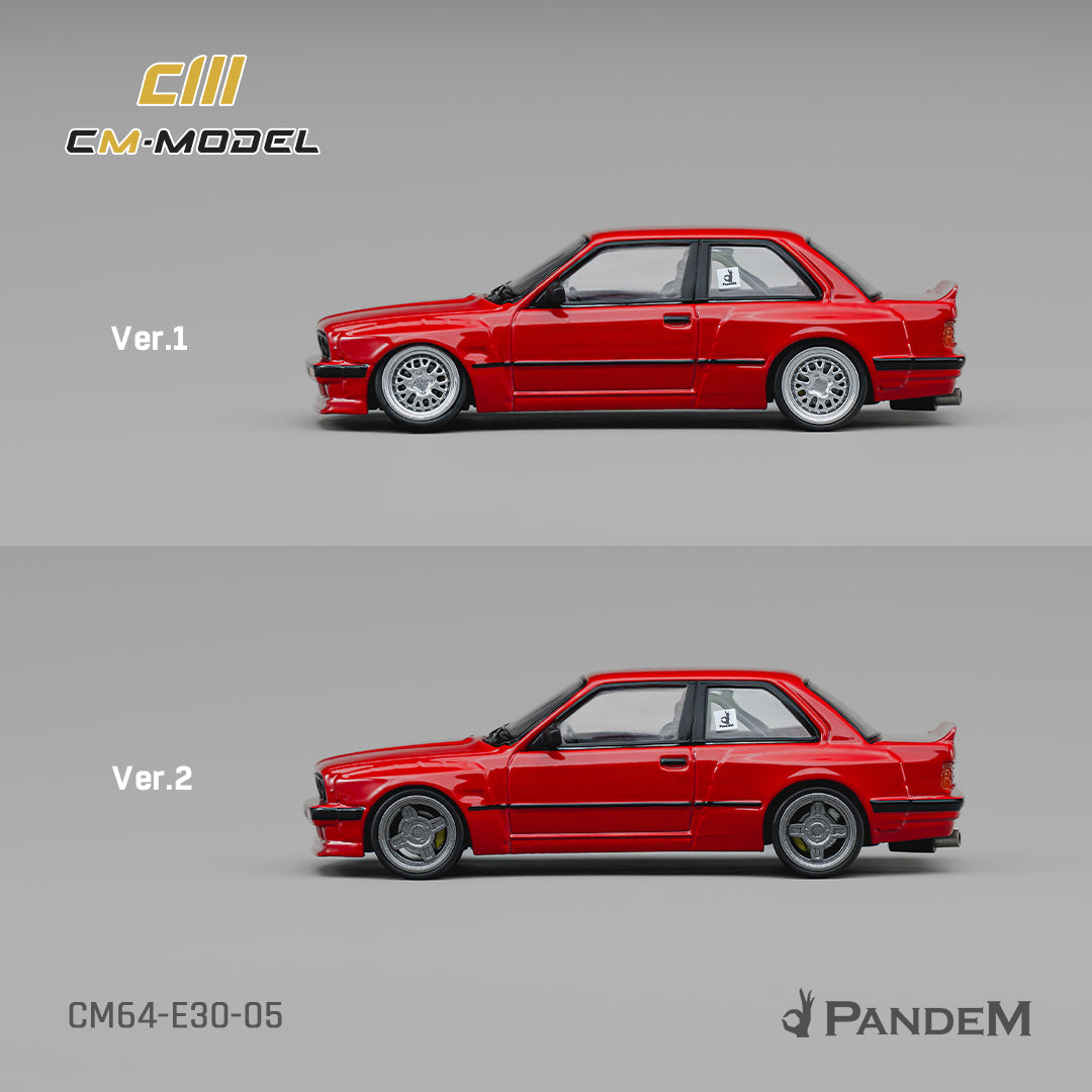 (Pre-Order)(CM64-E30-05) Pandem M3 E30 Bright Red
