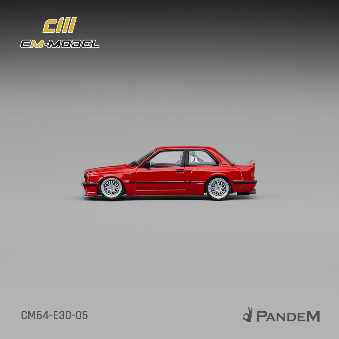 (Pre-Order)(CM64-E30-05) Pandem M3 E30 Bright Red