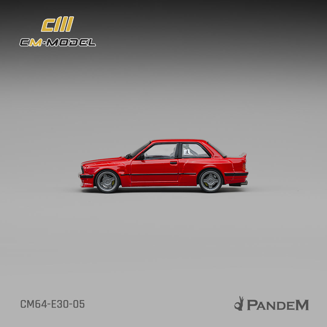 (Pre-Order)(CM64-E30-05) Pandem M3 E30 Bright Red