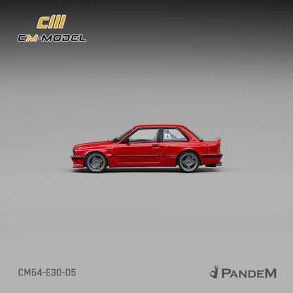 (Pre-Order)(CM64-E30-05) Pandem M3 E30 Bright Red