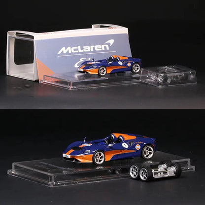 (CM64-Elva-11) Mclaren Elva Gulf (Dark Blue)