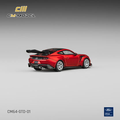 (Pre-Order) (CM64-GTD-01) Ford Mustang GTD Chroma Flame
