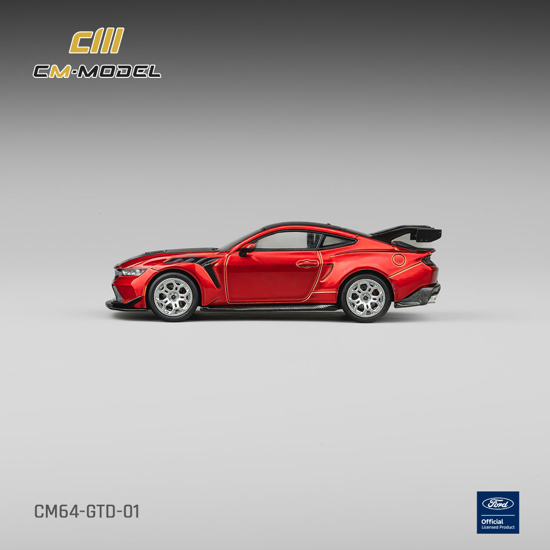 (Pre-Order) (CM64-GTD-01) Ford Mustang GTD Chroma Flame