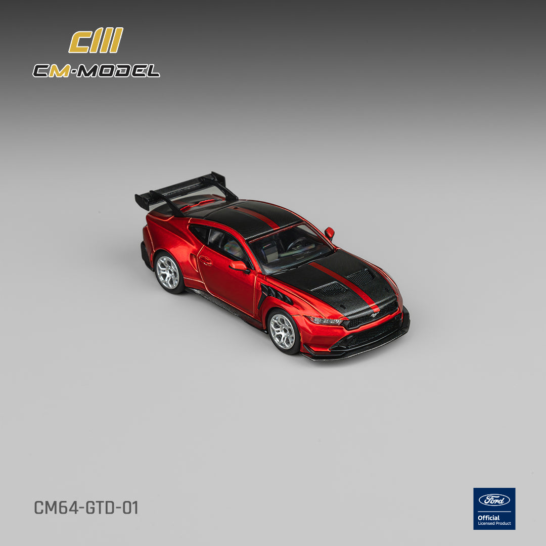 (Pre-Order) (CM64-GTD-01) Ford Mustang GTD Chroma Flame