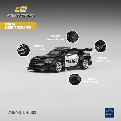 (Pre-Order) (CM64-GTD-PD02) Ford GTD police car