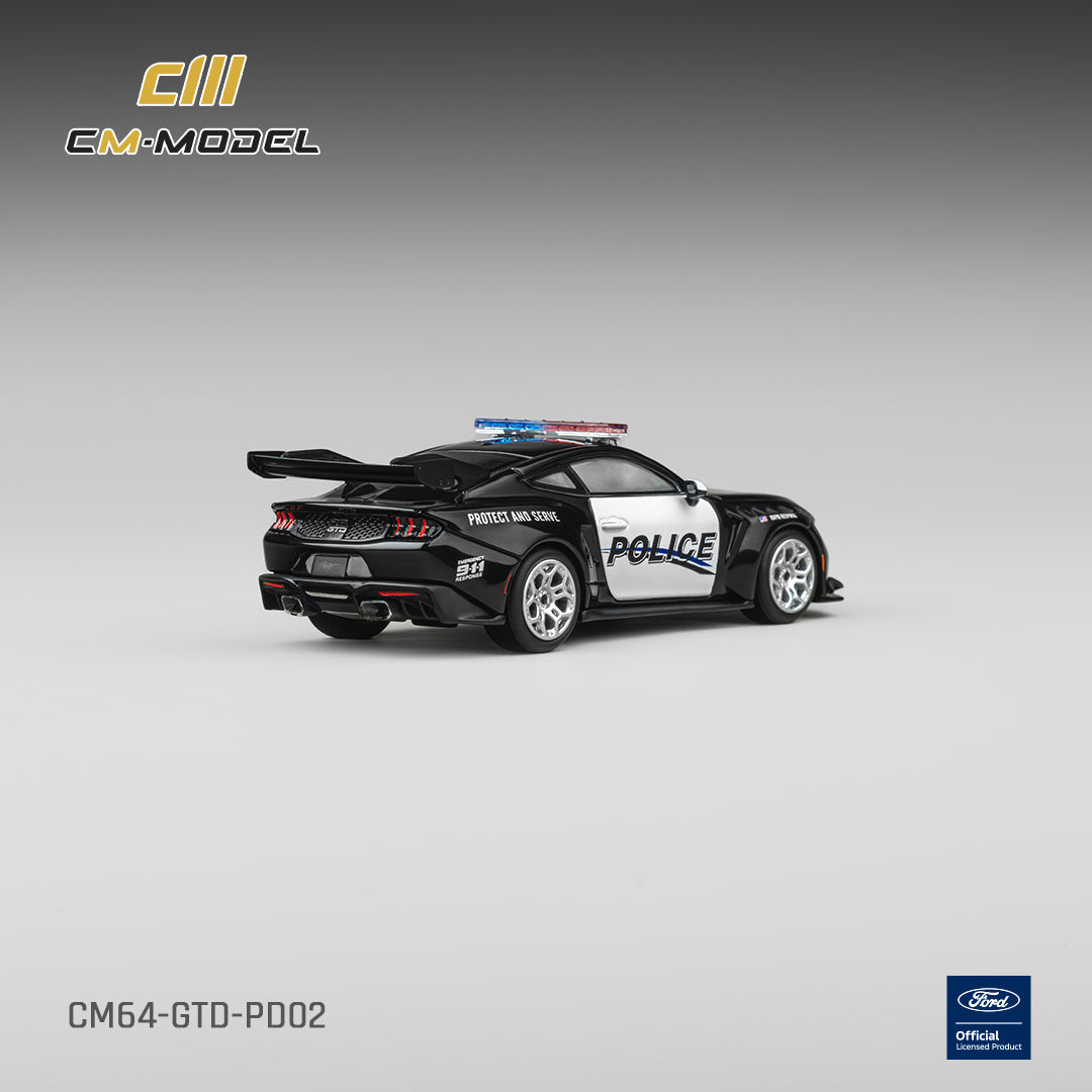 (Pre-Order) (CM64-GTD-PD02) Ford GTD police car