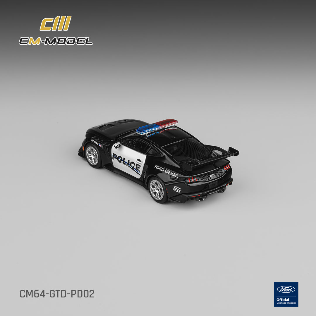 (Pre-Order) (CM64-GTD-PD02) Ford GTD police car