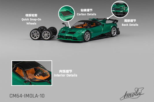 (CM64-Imola-10) Pagani Imola Metallic Emerald Green