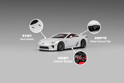 (CM64-LFA-01) Lexus LFA (White)