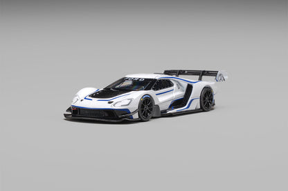 (Pre-Order) (CM64-MKIV-02) Ford GT Mk IV 
Frozen White & Sonic Blue Pearl J-1
J-1