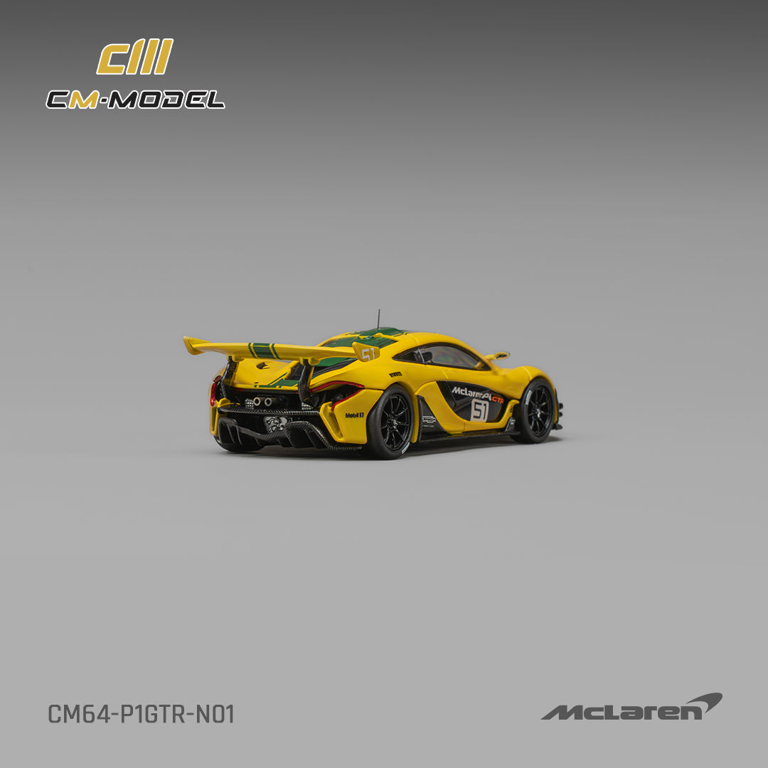 (Pre-Order) (CM64-P1GTR-N01) McLaren P1 GTR Harrods Livery #51