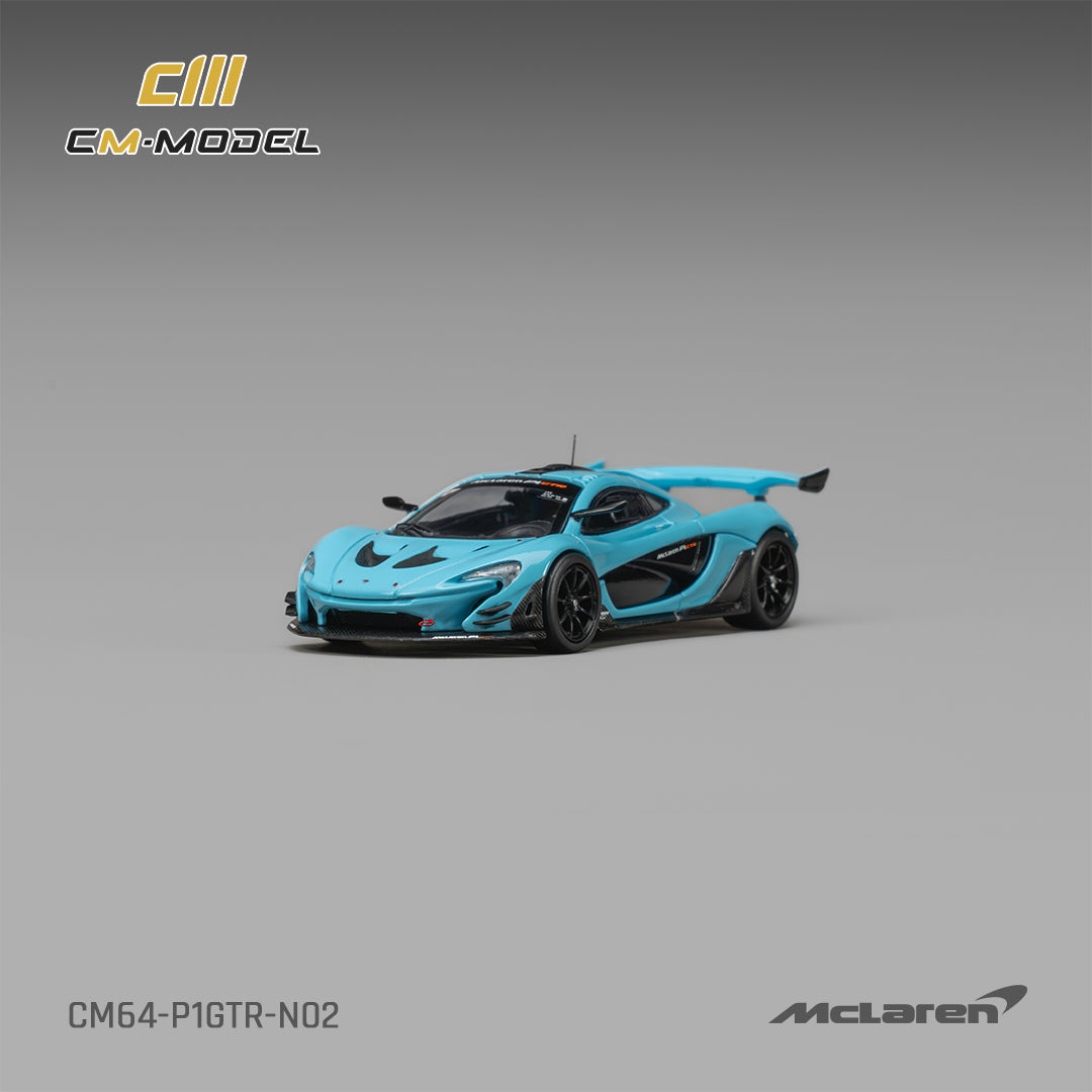 (Pre-Order) (CM64-P1GTR-N02) McLaren P1 GTR Iridium Blue