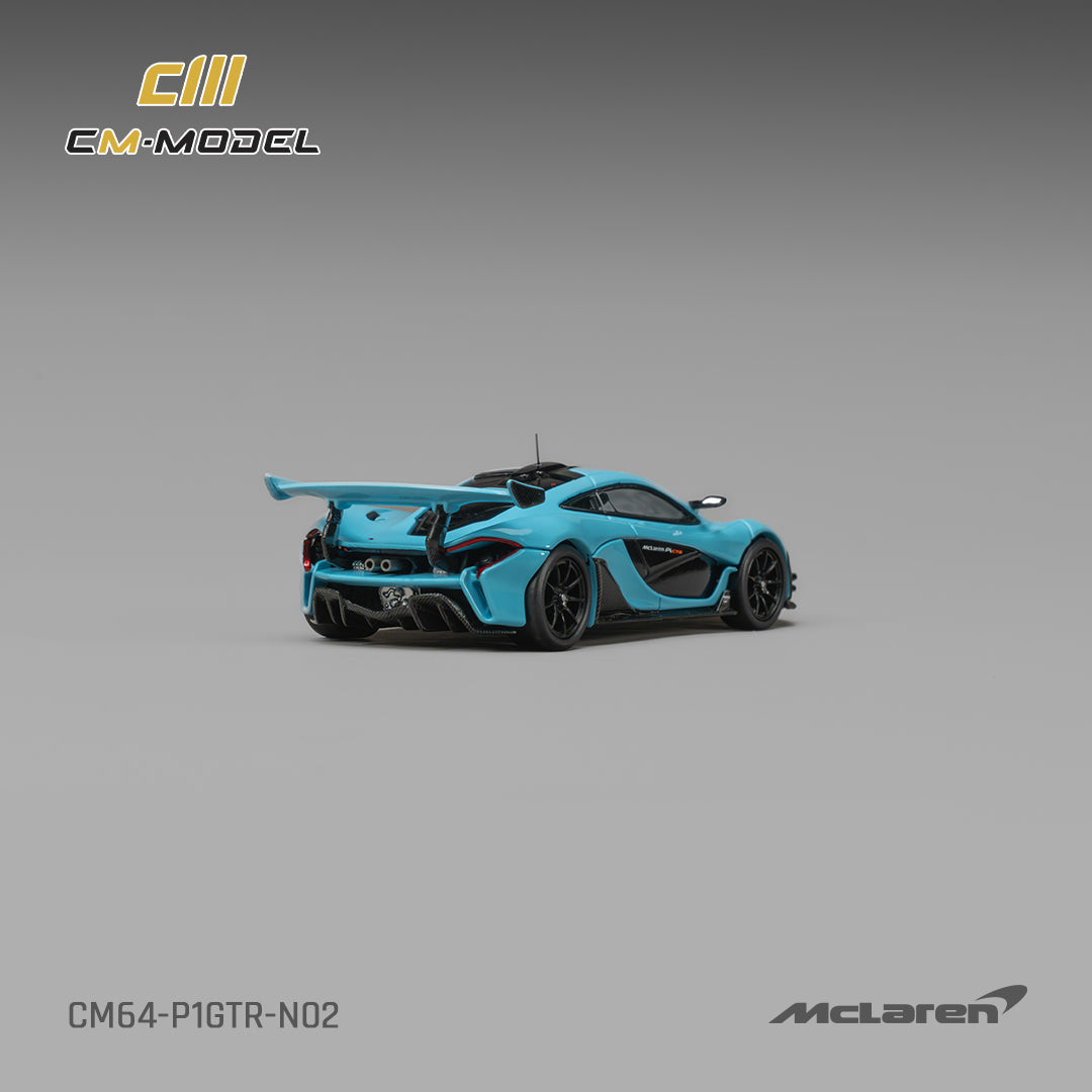 (Pre-Order) (CM64-P1GTR-N02) McLaren P1 GTR Iridium Blue