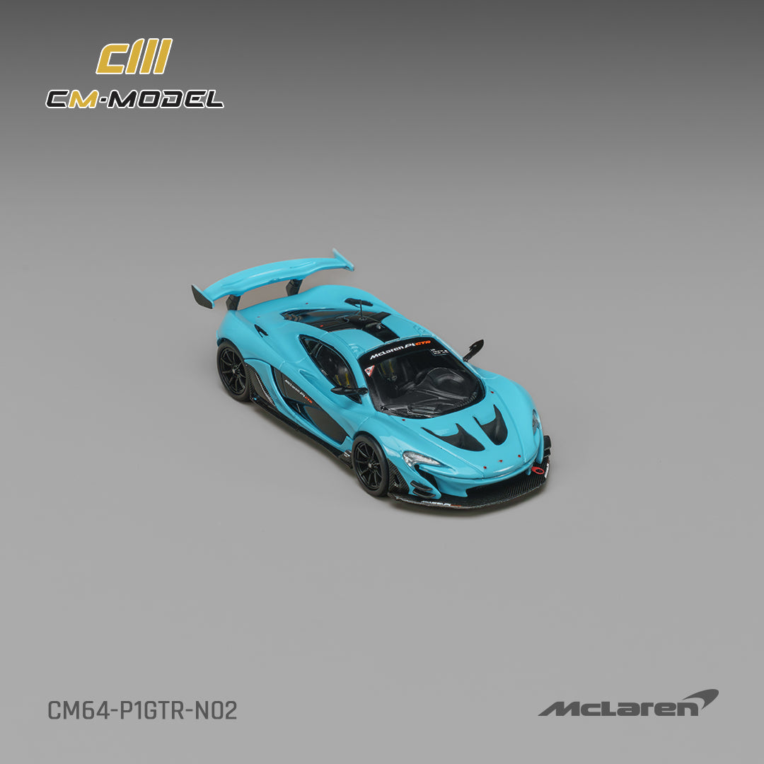 (Pre-Order) (CM64-P1GTR-N02) McLaren P1 GTR Iridium Blue