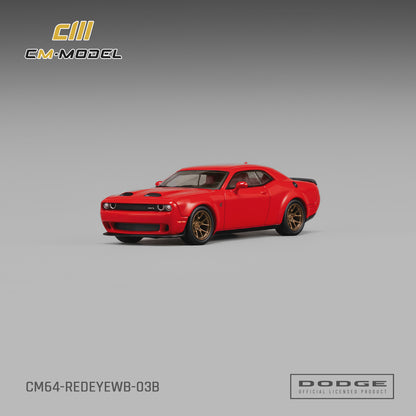 (Pre-Order) (CM64-REDEYEWB-03) Dodge Challenger SRT Hellcat Redeye Widebody Torred Clearcoat