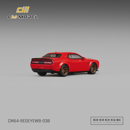 (Pre-Order) (CM64-REDEYEWB-03) Dodge Challenger SRT Hellcat Redeye Widebody Torred Clearcoat
