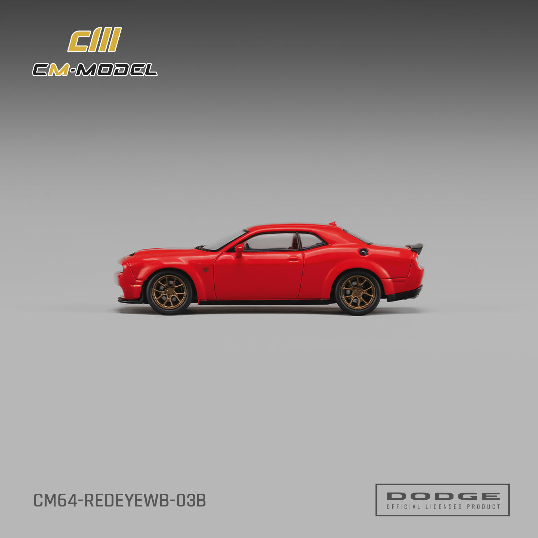 (Pre-Order) (CM64-REDEYEWB-03) Dodge Challenger SRT Hellcat Redeye Widebody Torred Clearcoat