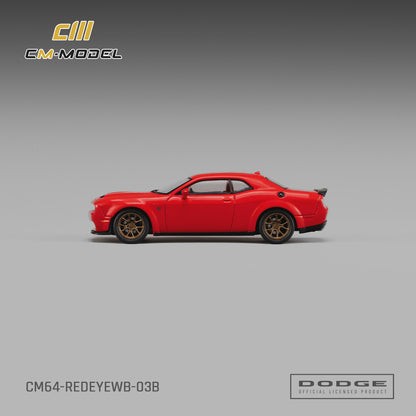 (Pre-Order) (CM64-REDEYEWB-03) Dodge Challenger SRT Hellcat Redeye Widebody Torred Clearcoat