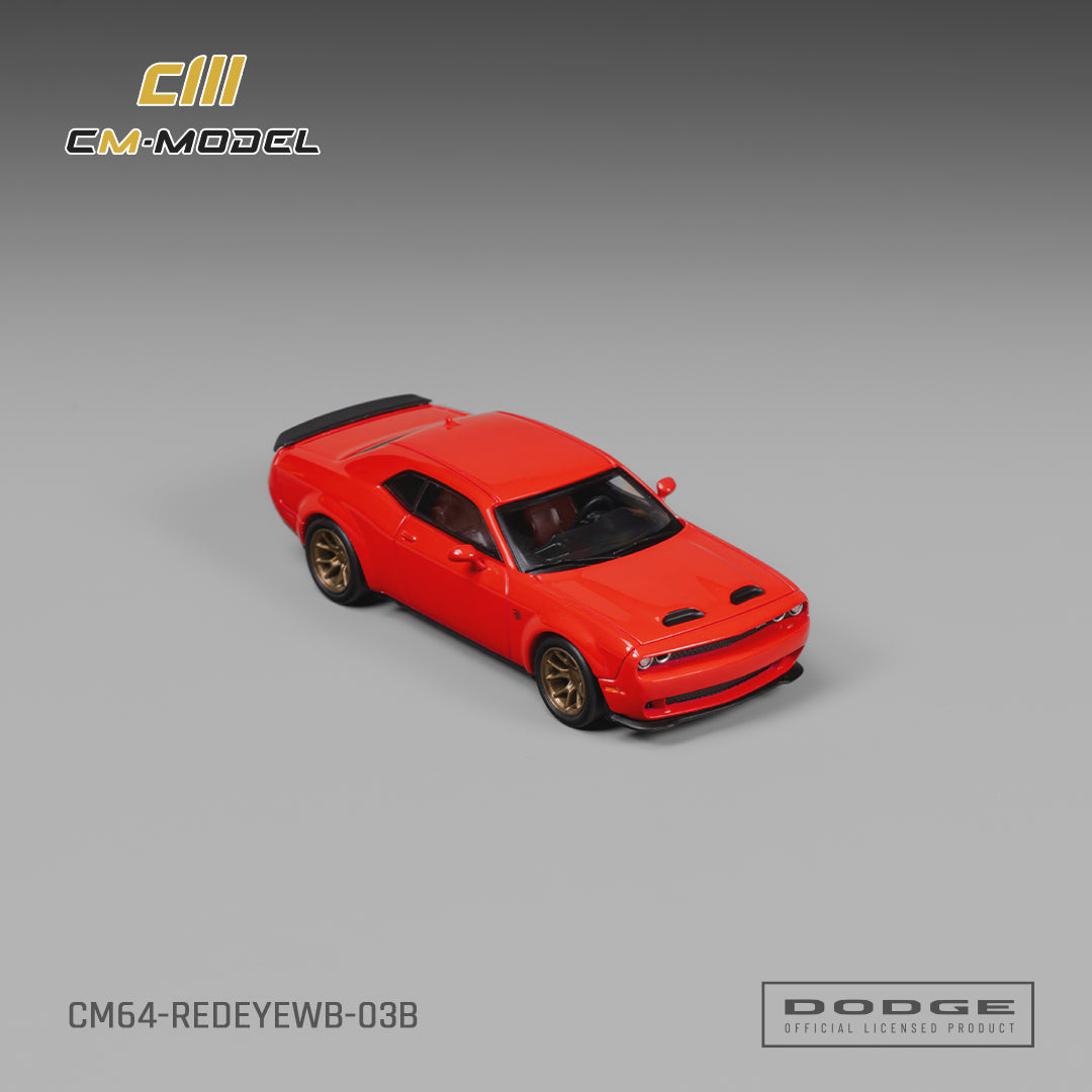 (Pre-Order) (CM64-REDEYEWB-03) Dodge Challenger SRT Hellcat Redeye Widebody Torred Clearcoat
