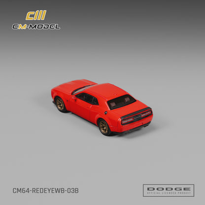(Pre-Order) (CM64-REDEYEWB-03) Dodge Challenger SRT Hellcat Redeye Widebody Torred Clearcoat