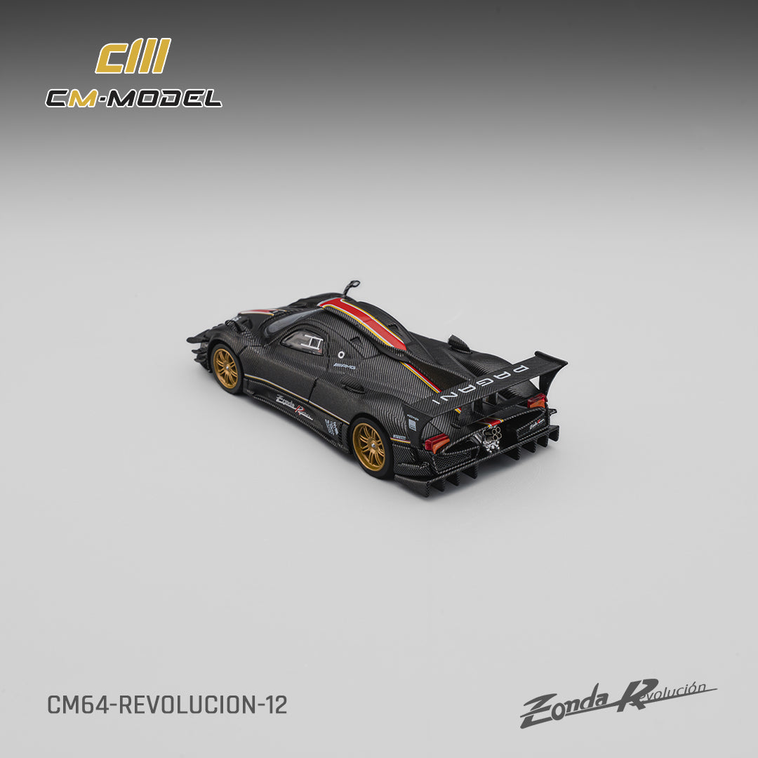 (Pre-Order)(CM64-Revolucion-12) Pagani Zonda Revlucion Drycarbon