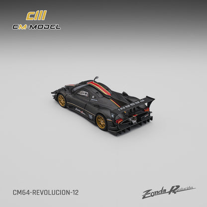 (Pre-Order)(CM64-Revolucion-12) Pagani Zonda Revlucion Drycarbon