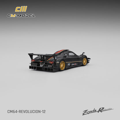(Pre-Order)(CM64-Revolucion-12) Pagani Zonda Revlucion Drycarbon