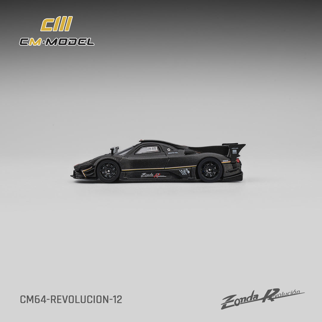(Pre-Order)(CM64-Revolucion-12) Pagani Zonda Revlucion Drycarbon