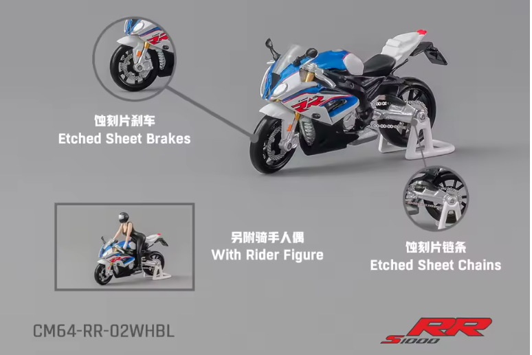 (CM64-RR-02) S1000 RR (Blue)