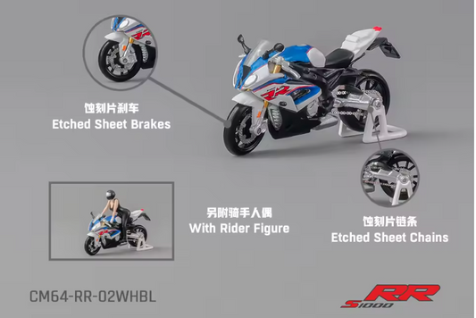 (CM64-RR-02) S1000 RR (Blue)