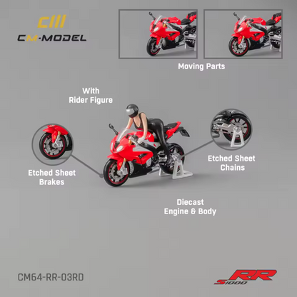 (CM64-RR-03) S1000 RR (Red)