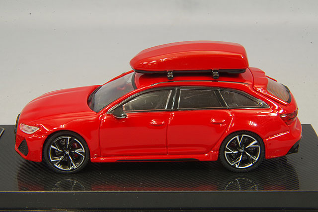 (CM64-RS6-03) Audi RS6 Red Avant Station Wagon