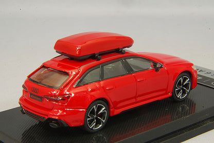 (CM64-RS6-03) Audi RS6 Red Avant Station Wagon