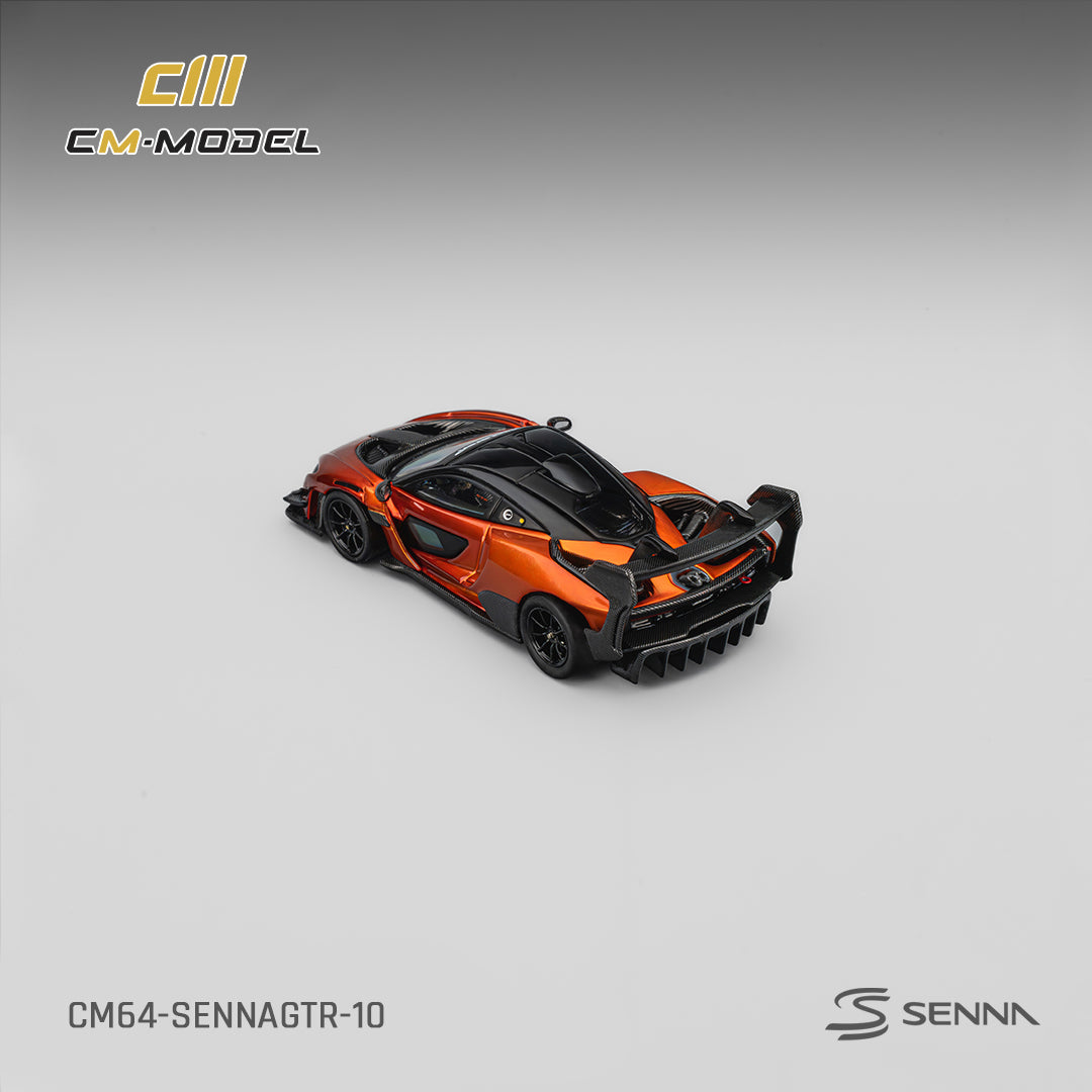 McLaren Senna GTR Volcano Orange 1:64 - CM Model Pre-Order | 303