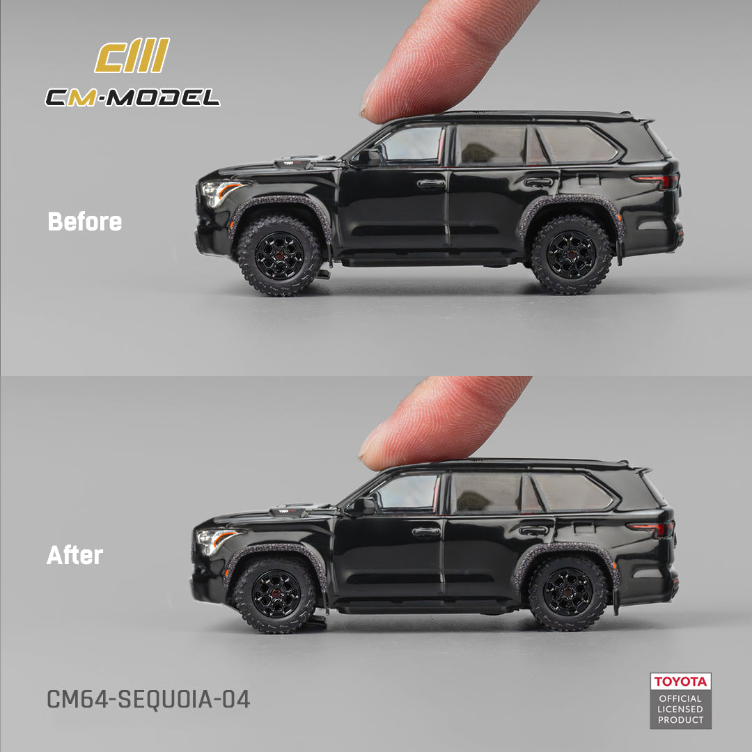 (Pre-Order)(CM64-SEQUOIA-04) Toyota Sequoia  Midnight Black