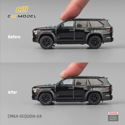 (Pre-Order)(CM64-SEQUOIA-04) Toyota Sequoia  Midnight Black