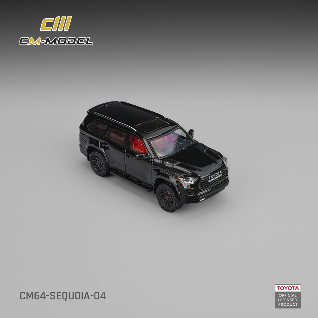 (Pre-Order)(CM64-SEQUOIA-04) Toyota Sequoia  Midnight Black