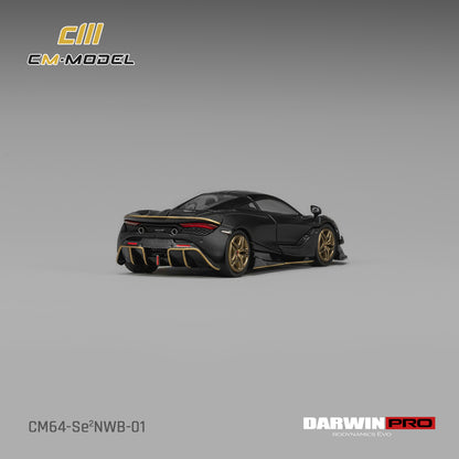(Pre-Order) (CM64-Se²NWB-01) DarwinPRO 720SE²NWB MattBlack