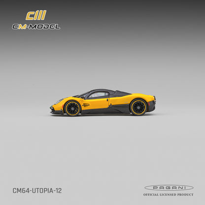 (Pre-Order)(CM64-UTOPIA-12) Pagani Utopia Giallo Ginevra