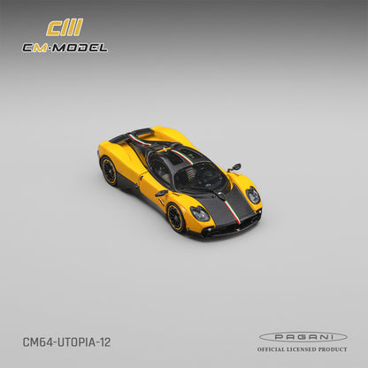 (Pre-Order)(CM64-UTOPIA-12) Pagani Utopia Giallo Ginevra