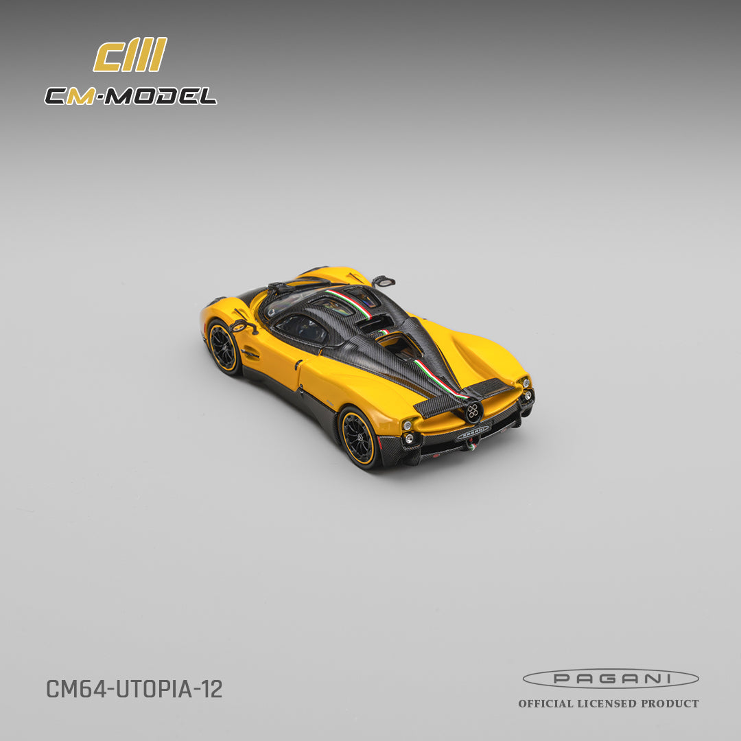 (Pre-Order)(CM64-UTOPIA-12) Pagani Utopia Giallo Ginevra