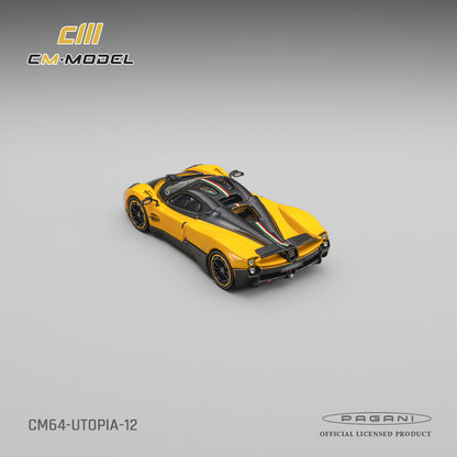 (Pre-Order)(CM64-UTOPIA-12) Pagani Utopia Giallo Ginevra