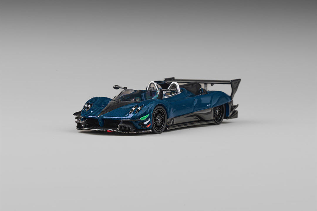 (Pre-Order)(CM64-RB-02) Pagani Zonda Revolution Barchetta Blue Fullcarbon