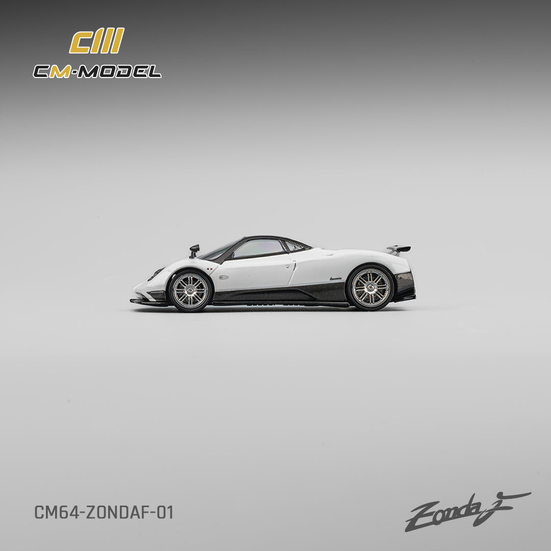 (CM64-ZondaF-01) Pagani ZondaF Pearl White