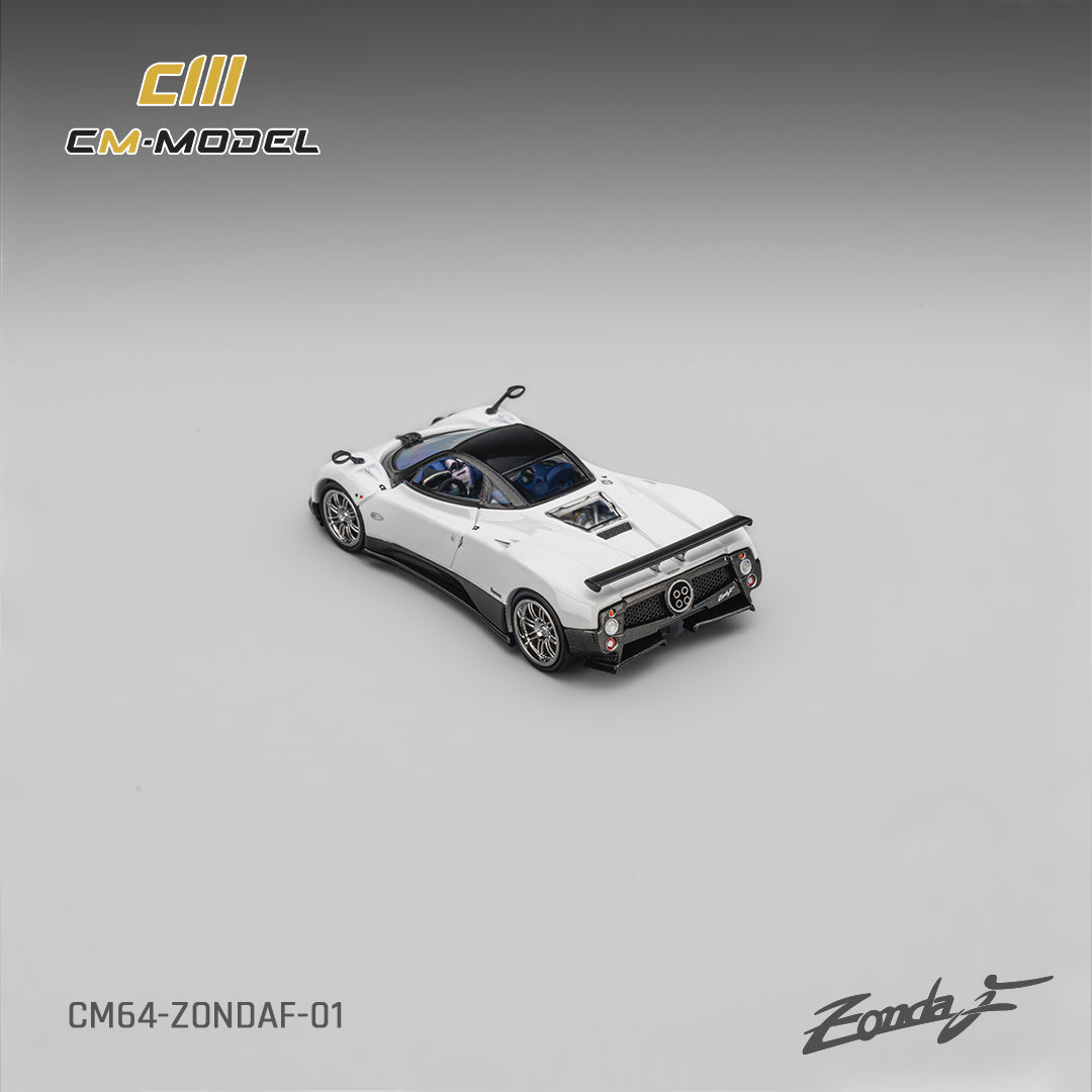 (Pre-Order)(CM64-ZondaF-01) Pagani ZondaF Pearl White