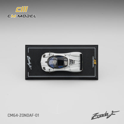 (CM64-ZondaF-01) Pagani ZondaF Pearl White