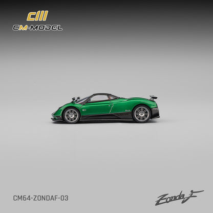 (Pre-Order) (CM64-ZondaF-03) Pagani ZondaF Metallic (Emerald Green)