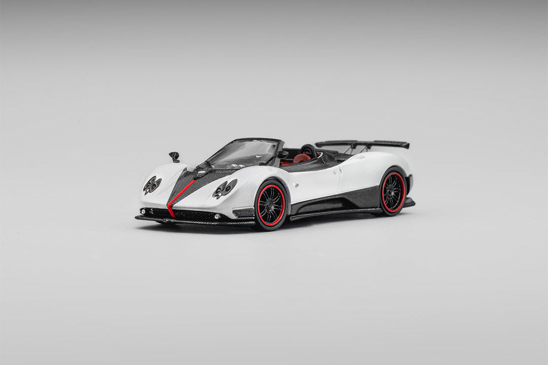 CM Model Pagani Zonda F Roadster Pearl White CM64-ZondaRoadster F
