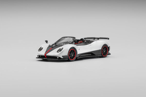 (Pre-Order)(CM64-ZondaRoadster F-01) Pagani Zonda F Roadster Pearl White