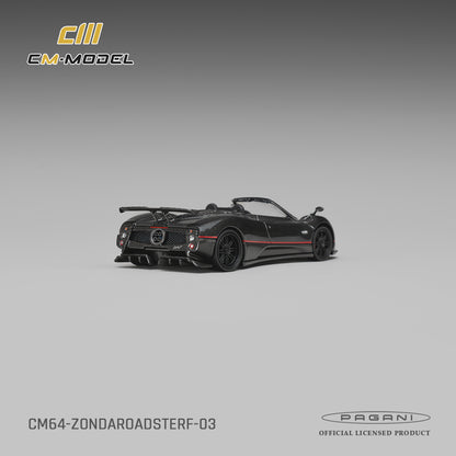 (Pre-Order) (CM64-ZONDAROADSTERF-03) Pagani ZondaF Roadster Montecarlo Gray